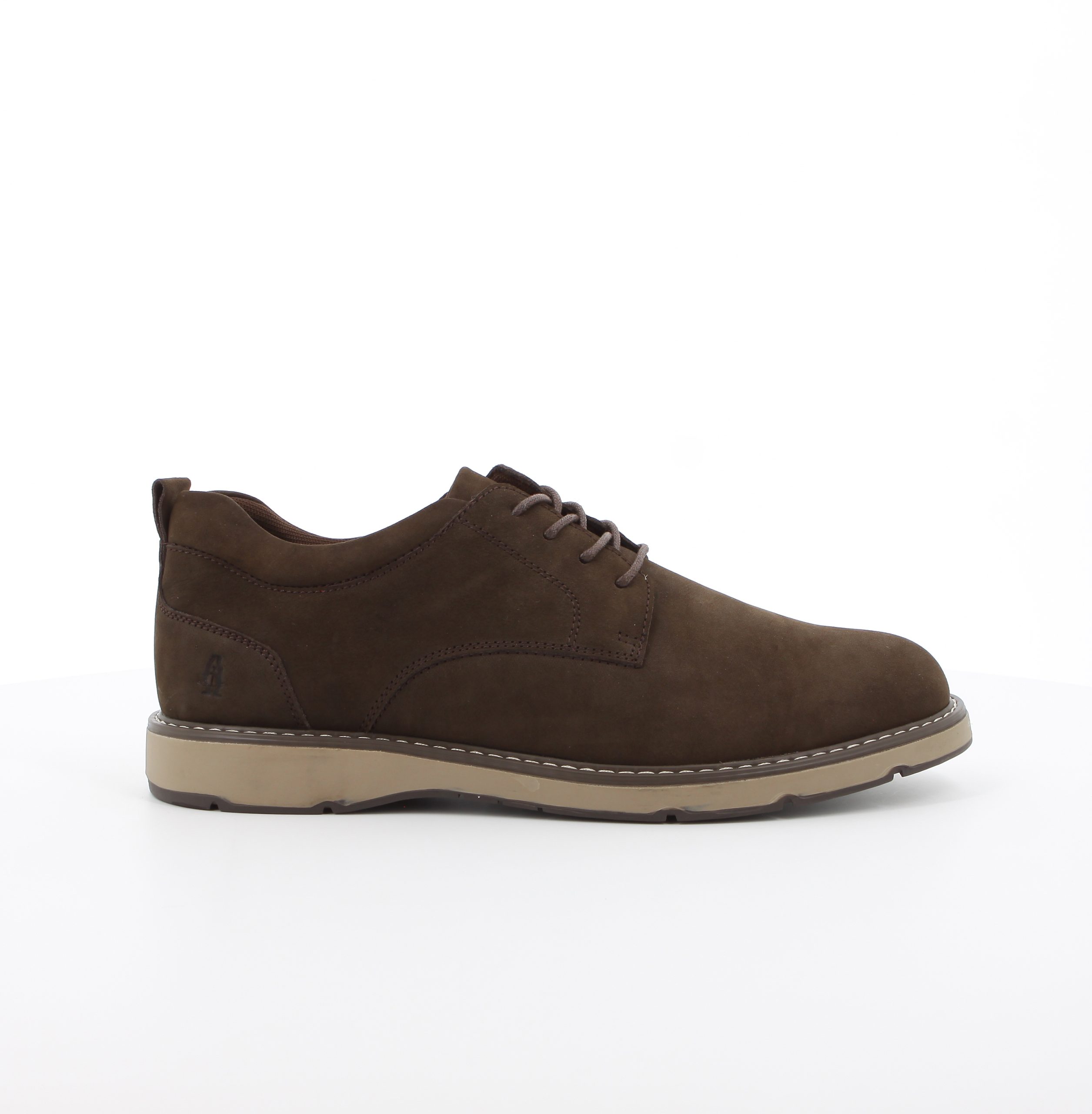 Hush Puppies Mens Ronnie Shoe Coffe Nubuck
