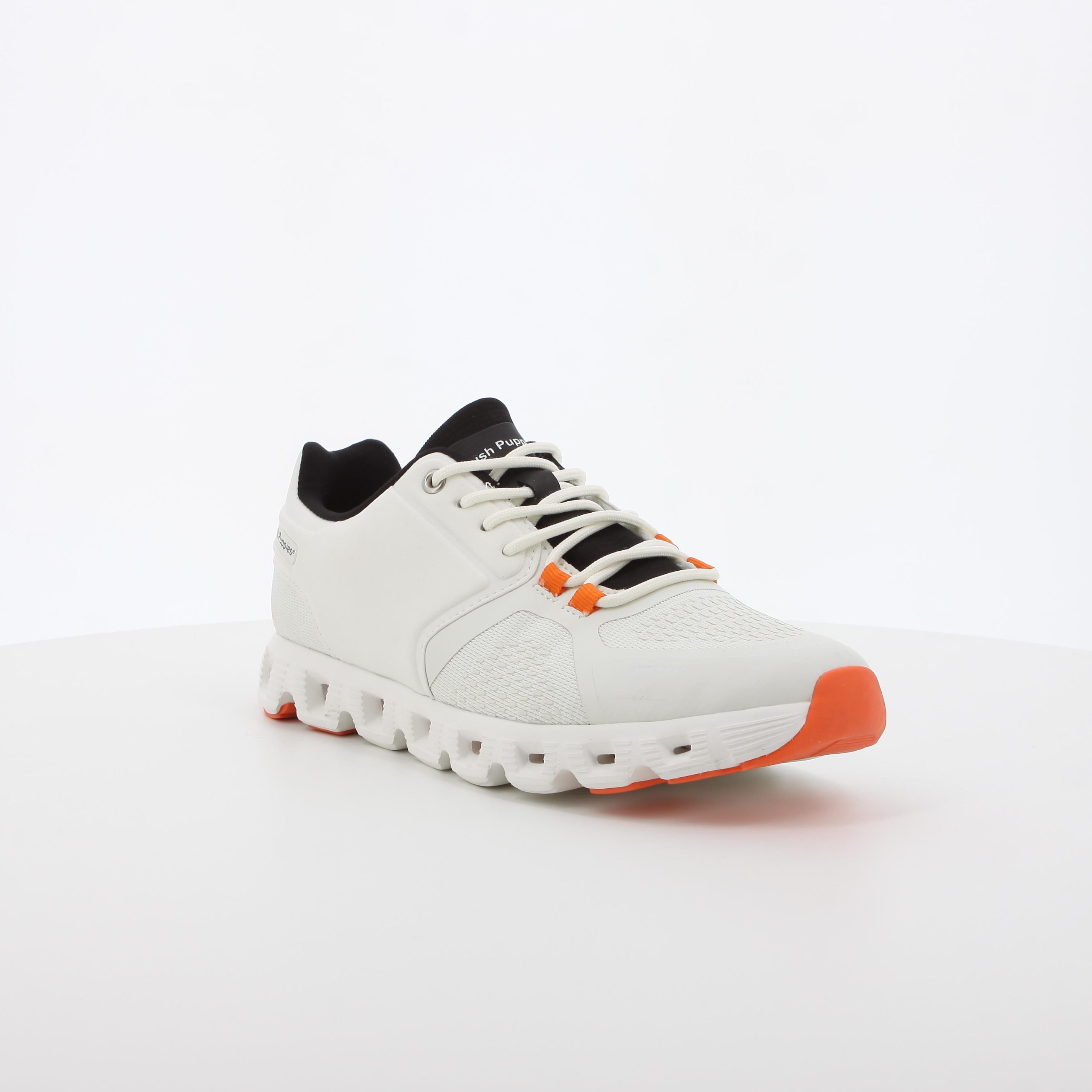 Hush Puppies Mens Steps Sneaker White