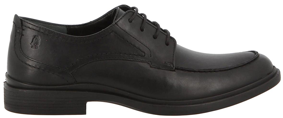 Hush Puppies Mens Victor Mocc Toe Lace Up Shoe Black