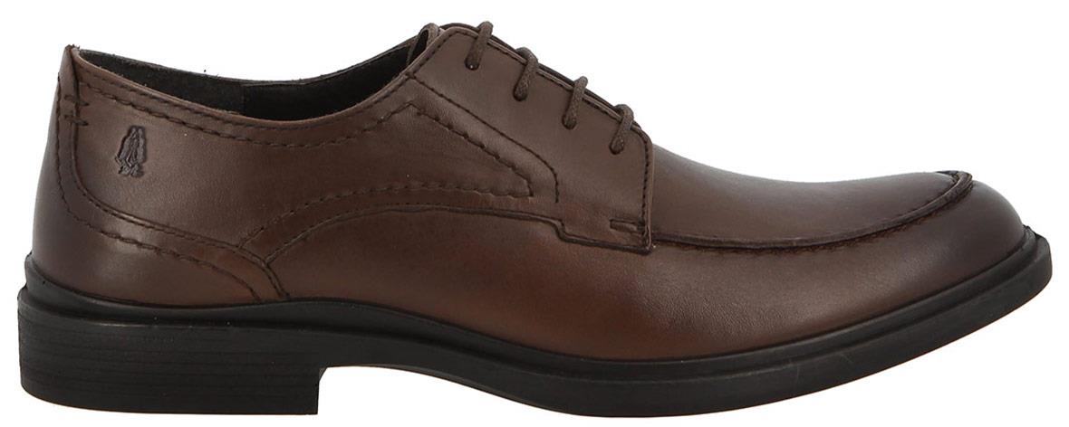 Hush Puppies Mens Victor Mocc Toe Lace Up Shoe Dark Tan