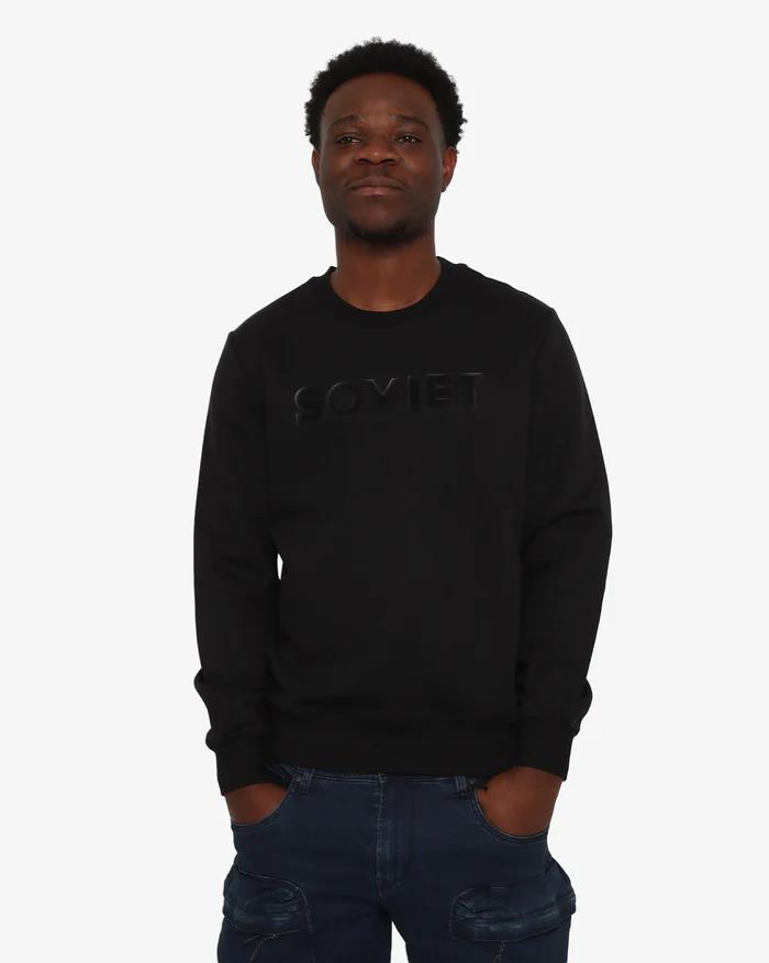 Soviet Mens Leo Sweater Black