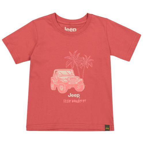 Jeep Girls Car Logo Short Sleeve Tee Astro Dust