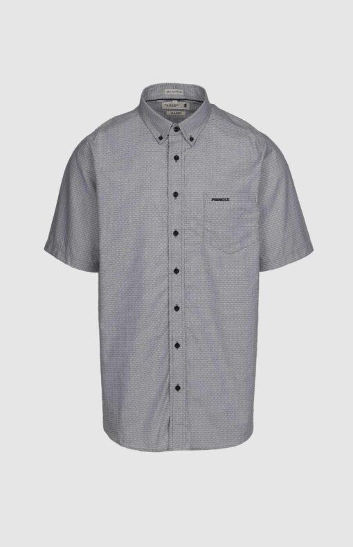 Pringle Mens Russel Short Sleeve Classic Shirt Black