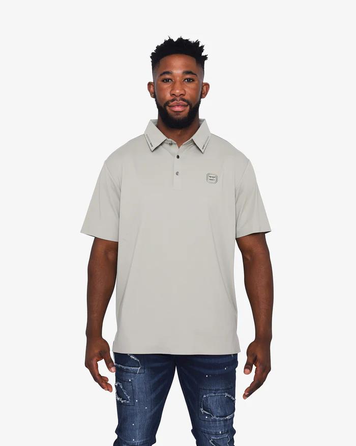 Soviet Mens Sobral Short Sleeve Golfer Sage