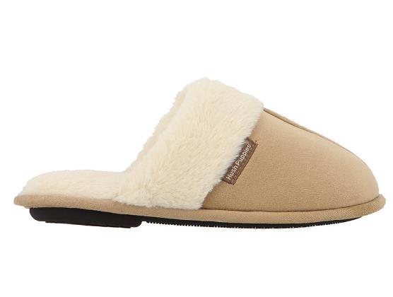 Hush Puppies Womens  Lunara Mule Slipper Tan