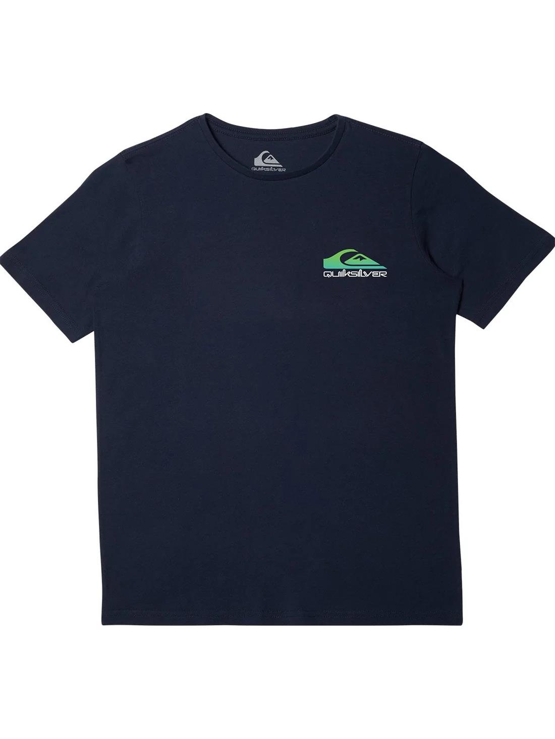 Quiksilver Boys Omni Wave Short Sleeve Tee Dark Navy