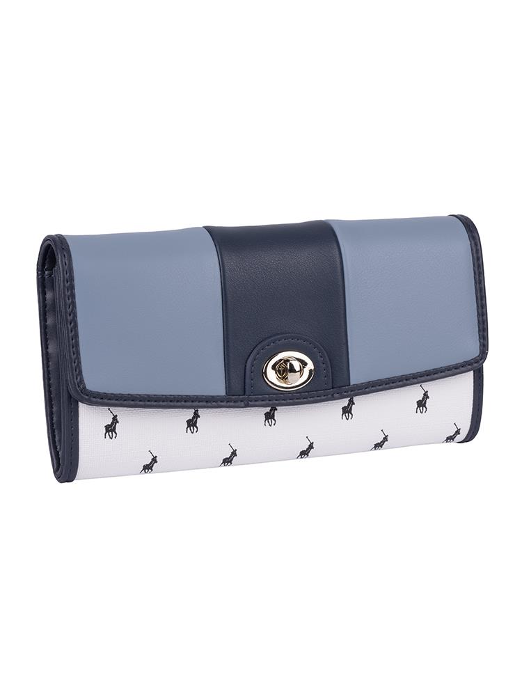 Polo Casablanca Clutch Purse Blue