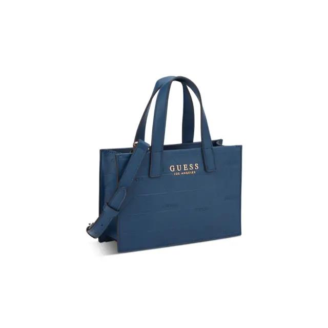 Guess Finneas Mini Tote Handbag Navy