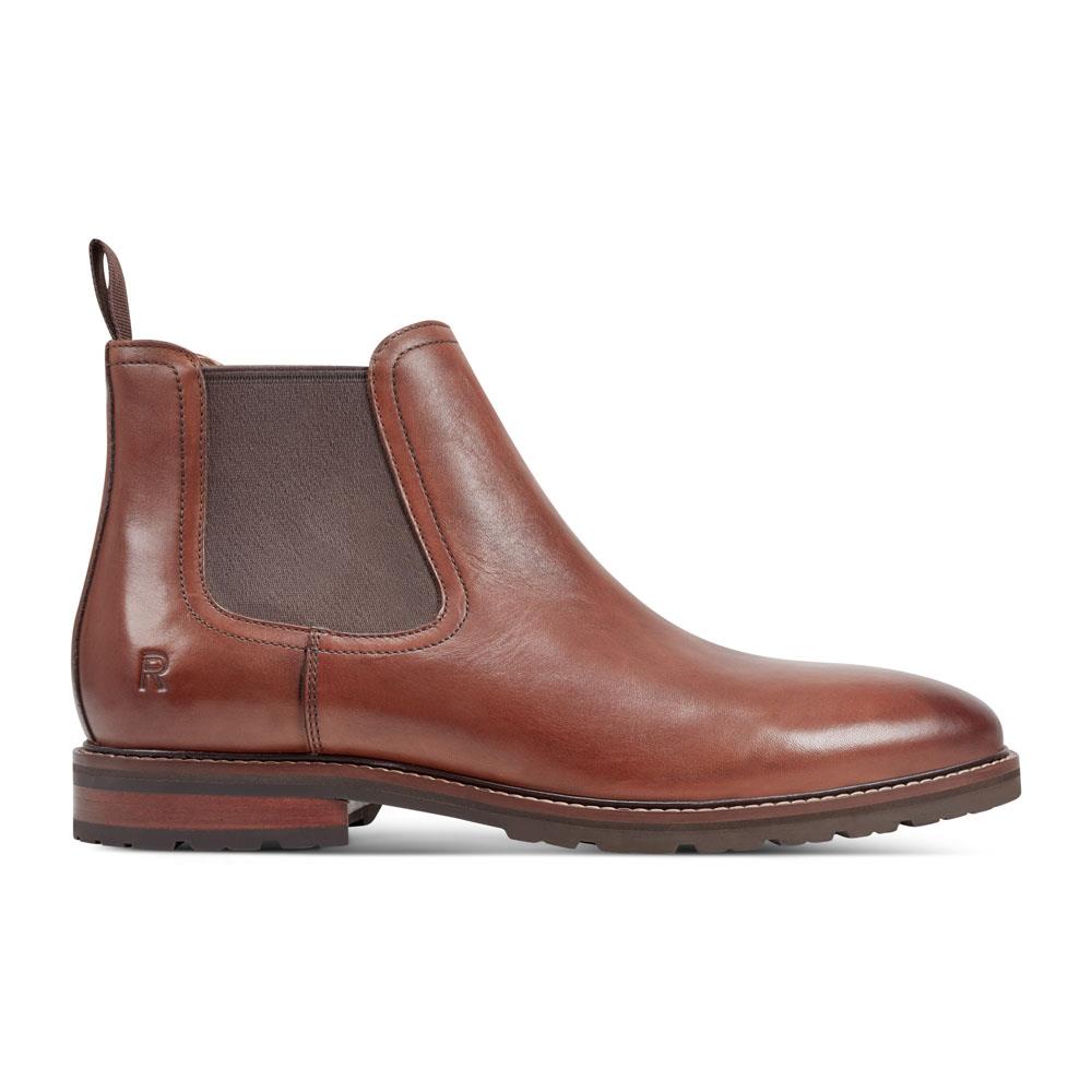 Rockport Mens Cassius Mid Boot British Tan Java