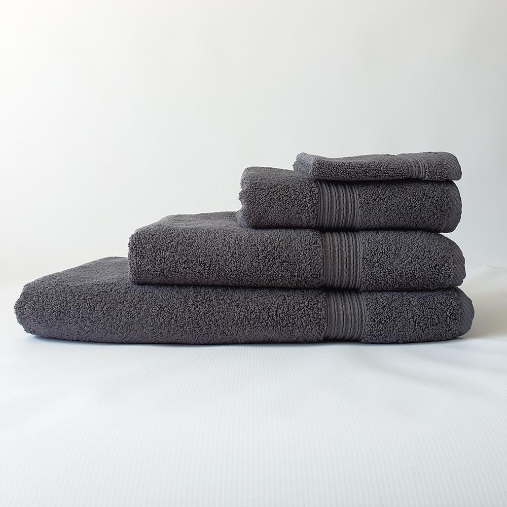 Colibri Imperial Zerotwist Guest Towel 30 X 50 Cahrcoal Grey