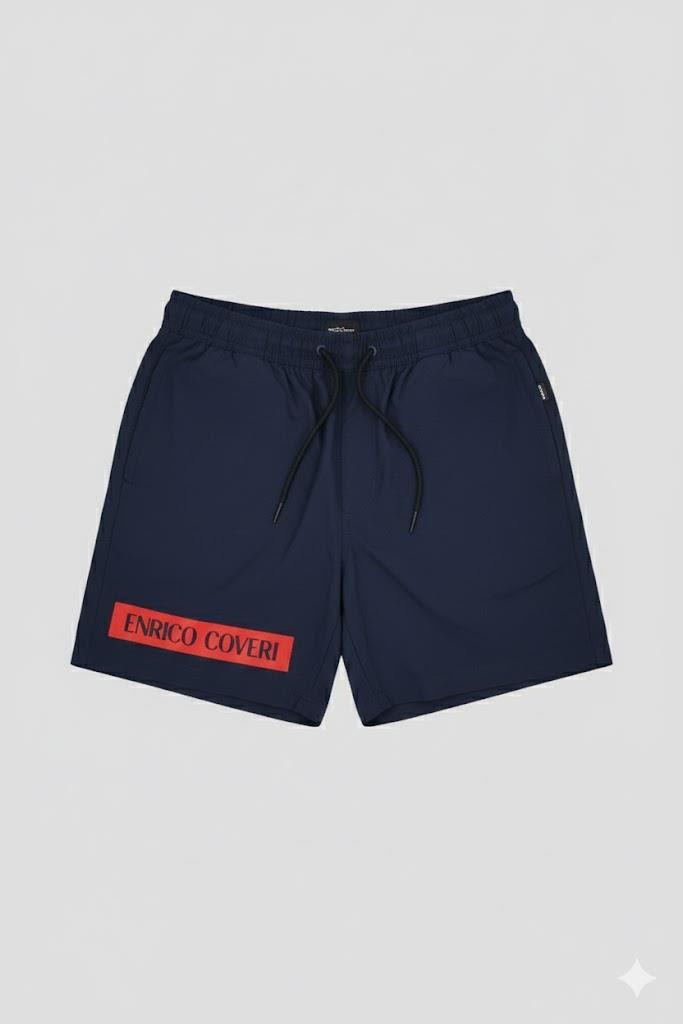 Enrico Coveri Mens Swim Shorts Navy