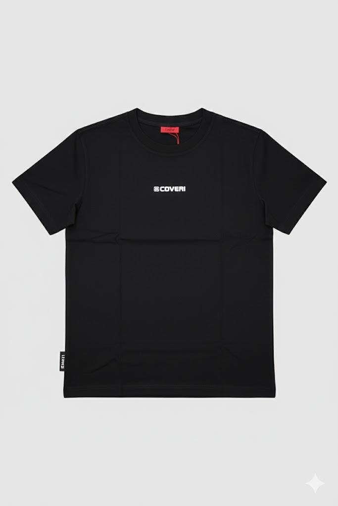 Enrico Coveri Mens Short Sleeve Tee Black
