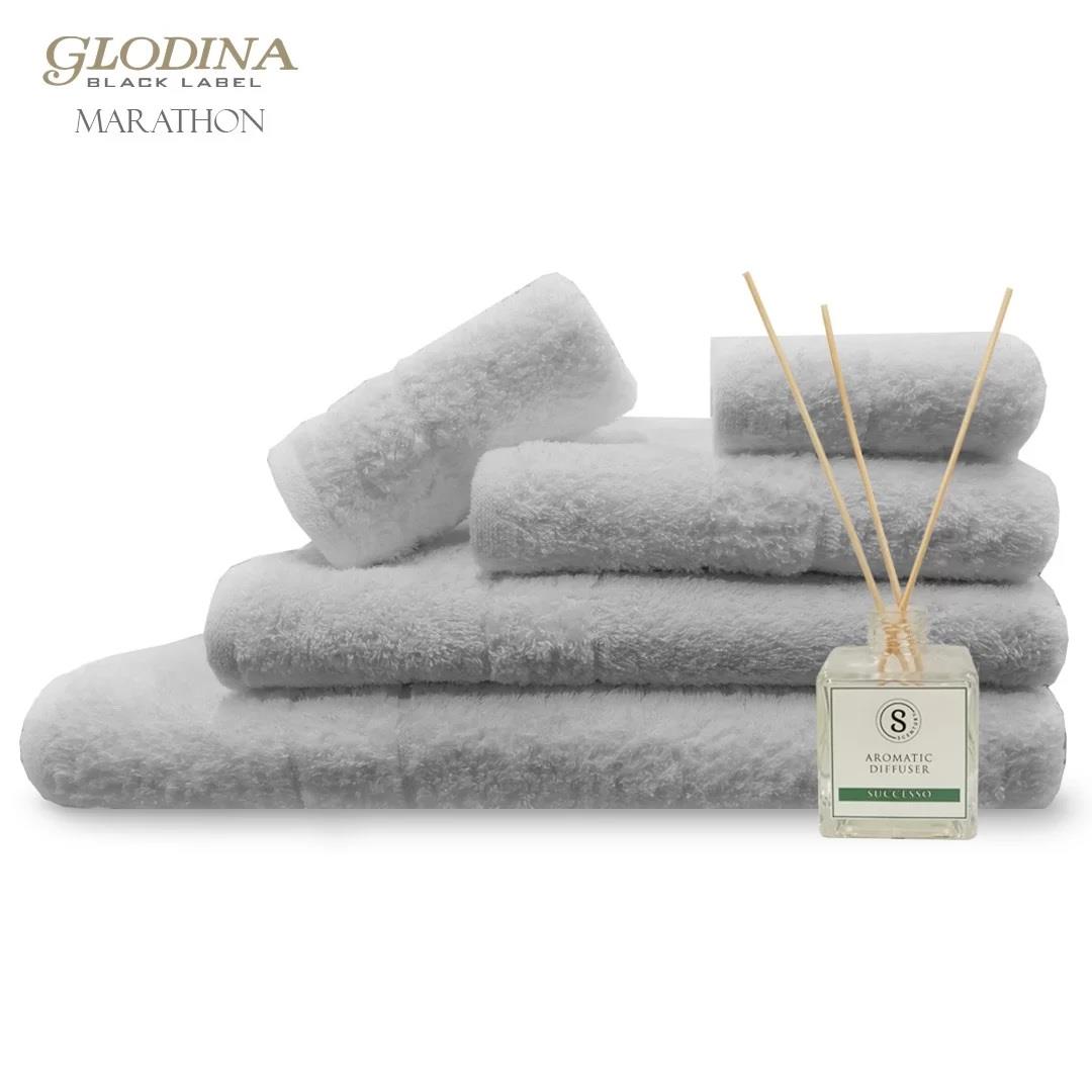 Glodina Marathon Platinum Bath Towel Silver
