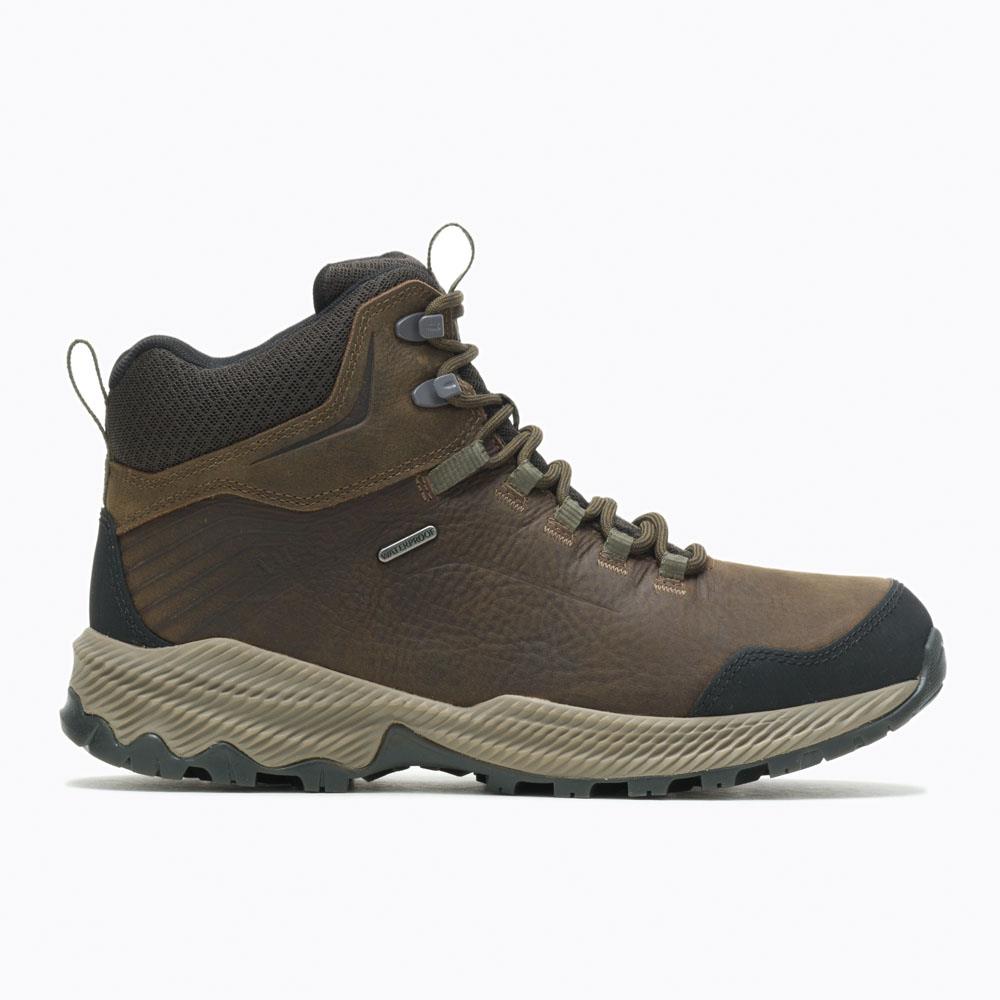 Merrell Mens Forestbound Mid Hiking Boot Cloudy