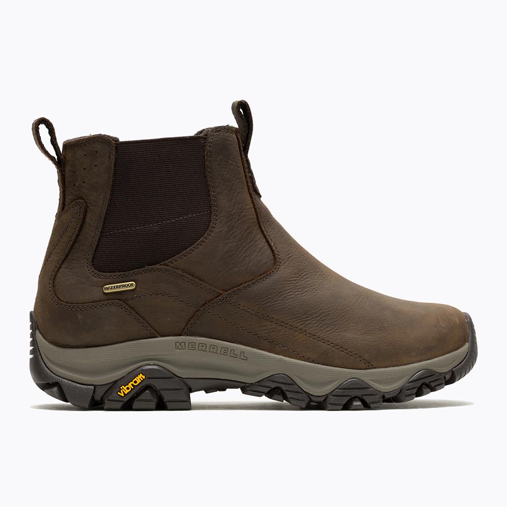 Merrell Mens Moab Adventure 3 Plr Chelsea Boot Wp Earth