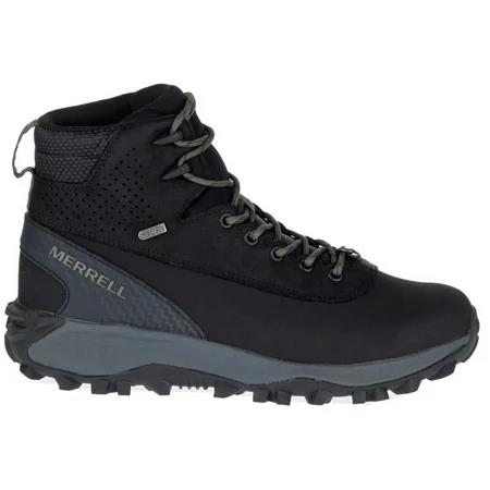 Merrell Mens Kiruna 2 Mid Wp Hiking Boot Black