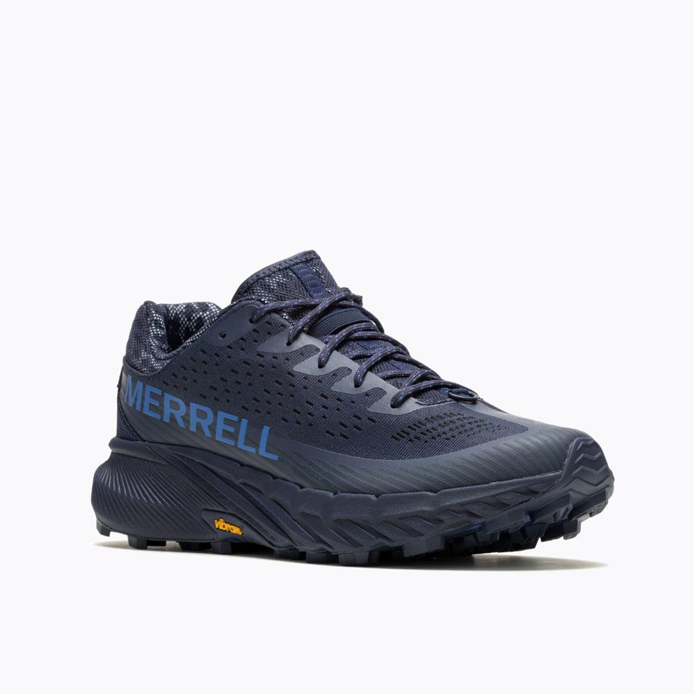 Merrell Mens Agility Peak 5 Sneaker Sea Dazzling