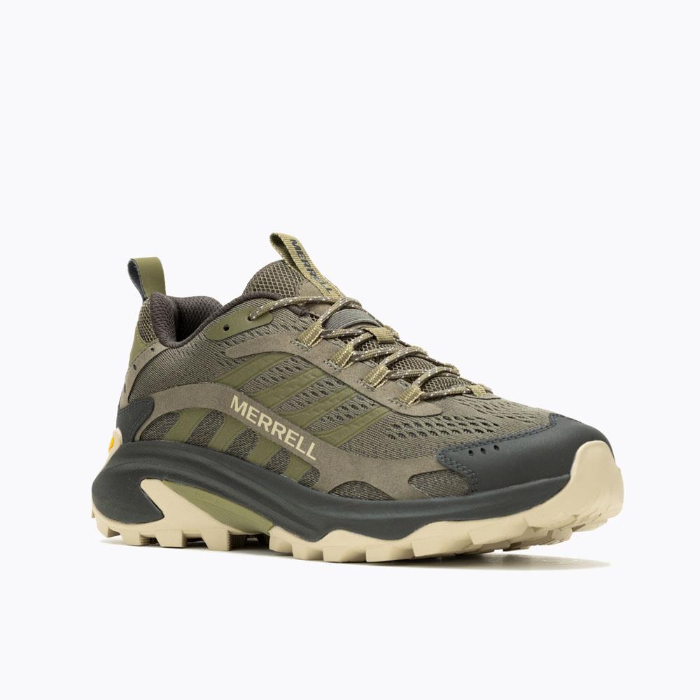 Merrell Mens Moab Speed 2 Sneaker Olive