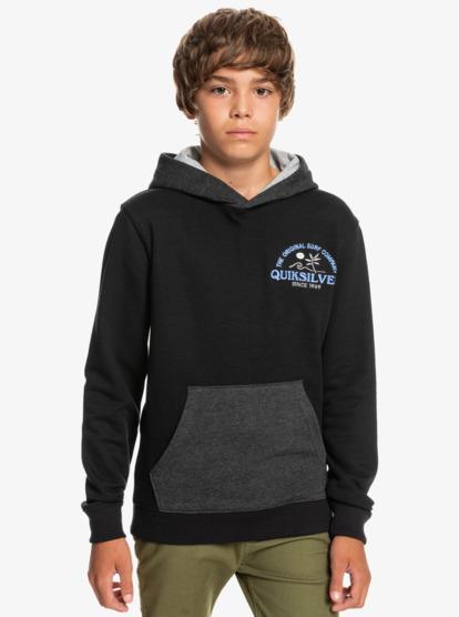 Quiksilver Boys Open Spot Hoodie Black