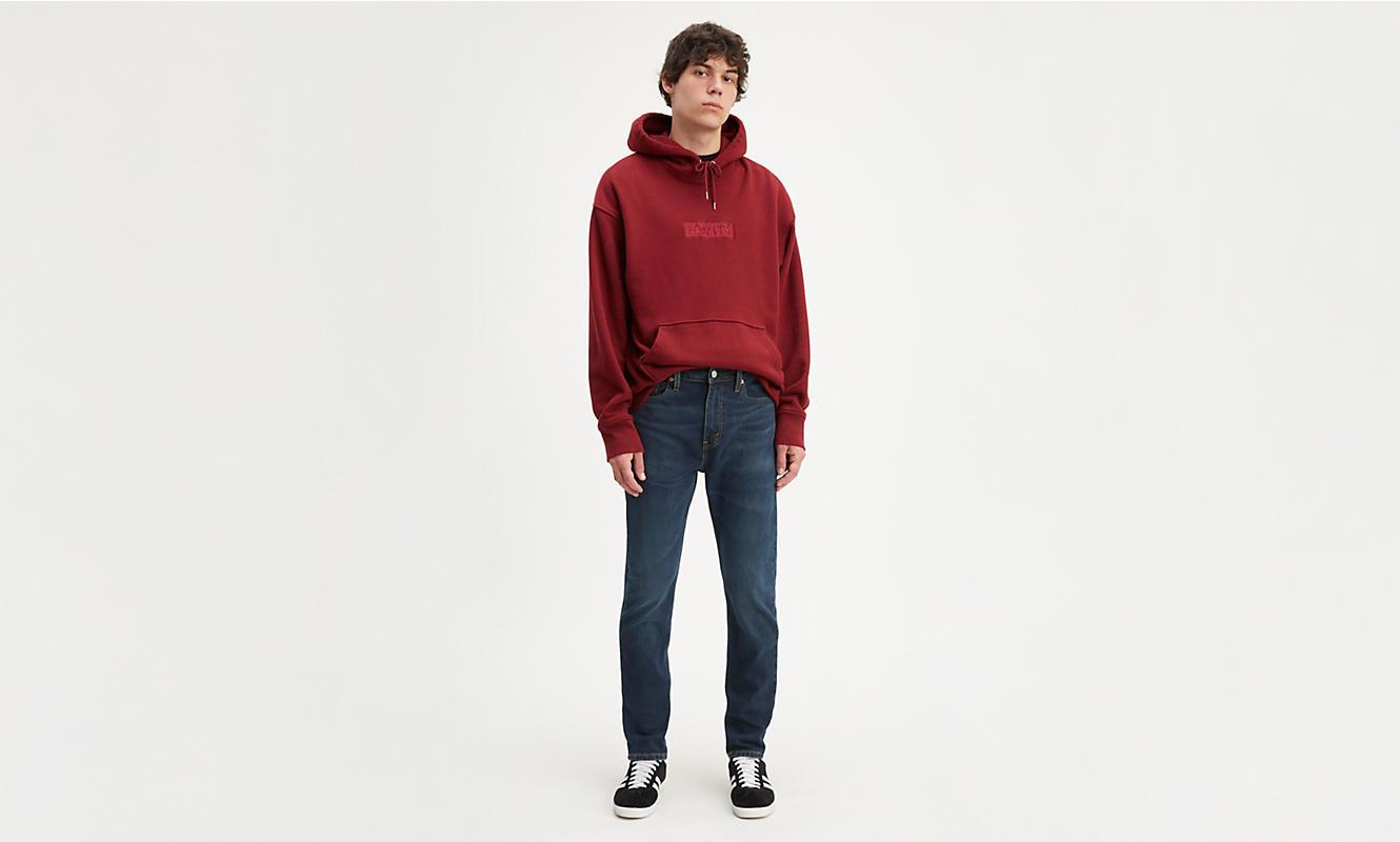 Levis Mens 510 Skinny Goldenrod Jeans Blue
