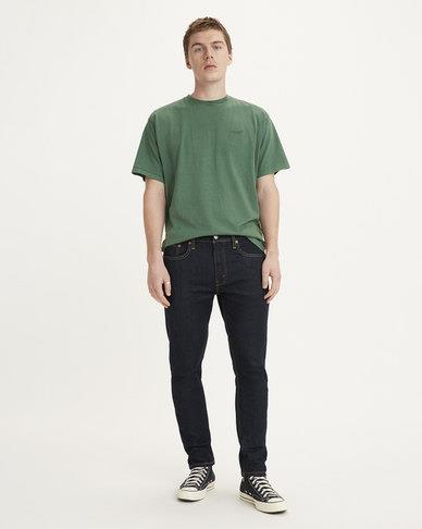 Levis Mens 512 Slim Tapered Jean Ama Rinsey