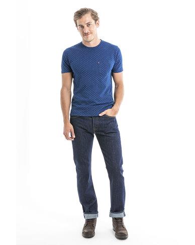 Levis Mens 501 Original Fit Button Up Jean Rinse