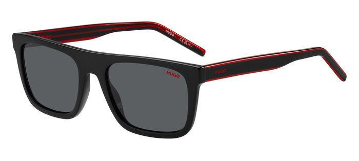 Hugo Boss Mens Sunglass Black Red