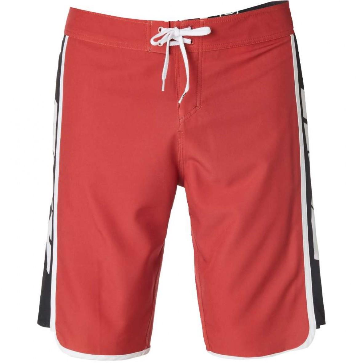 Fox Mens Race Team Stech Boardshort Rio Red