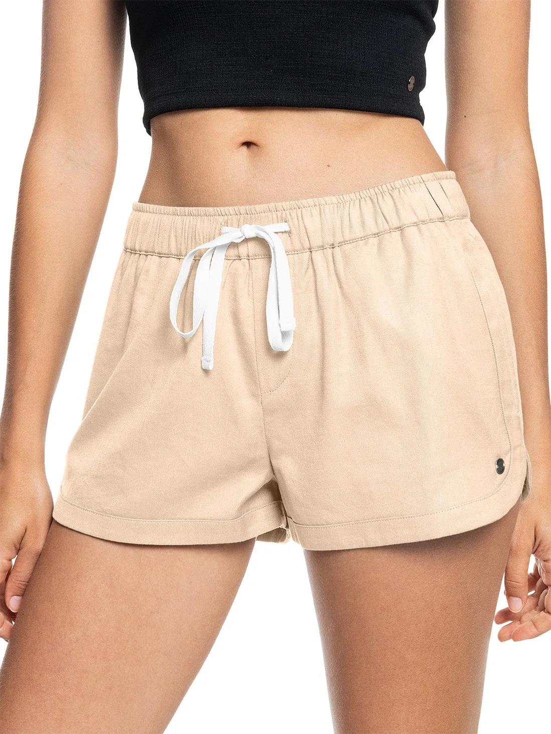 Roxy Womens Favourite Girl Shorts Cafe Creme
