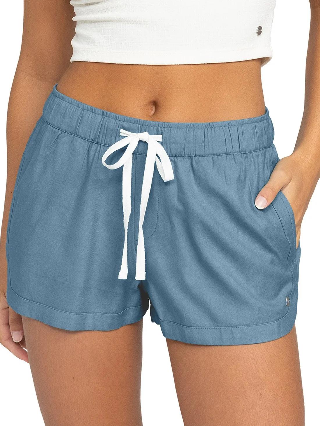 Roxy Womens Favourite Girl Shorts Blue Heaven