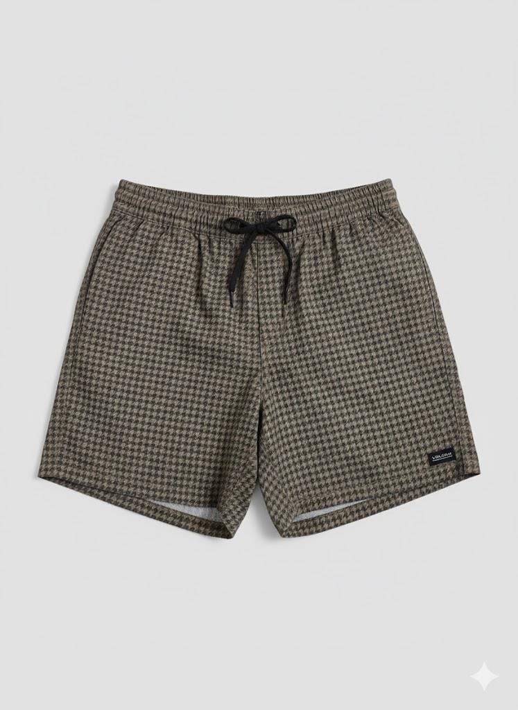 Volcom Mens Preston Ew Hybrid 18″ Walkshorts Mushroom