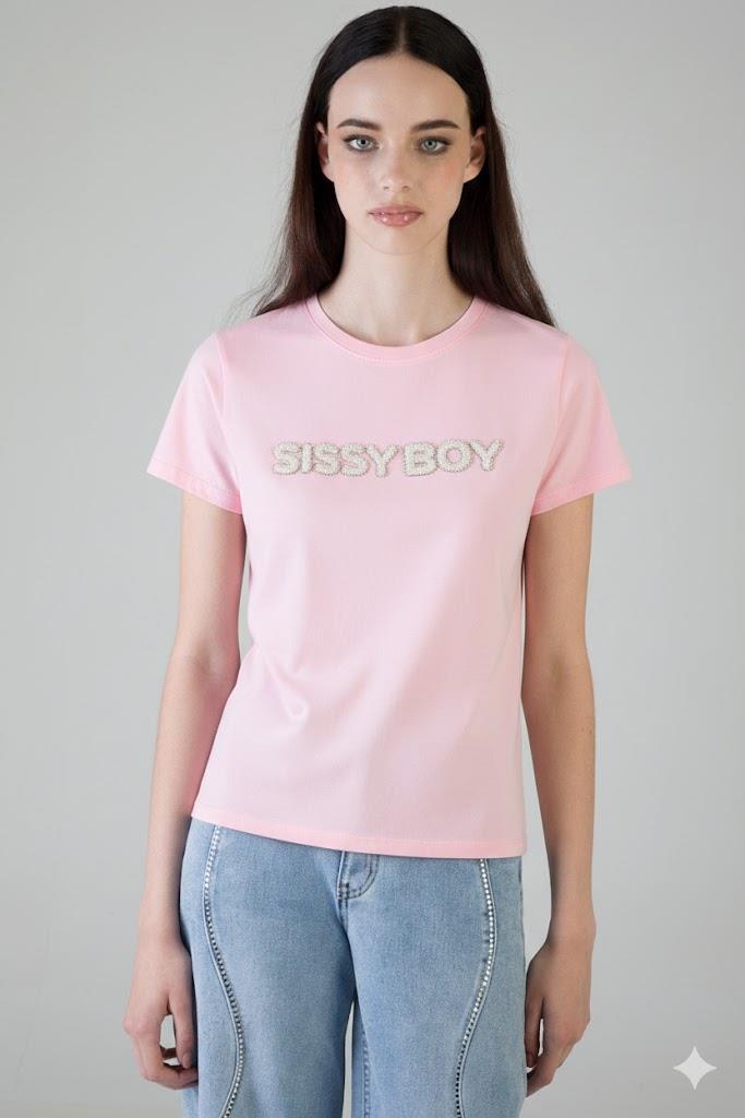 Sissy Boy Own It Tee Pale Pink