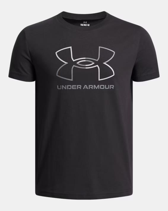 Under Armour Boys Gl Foundation Tee 001 Black