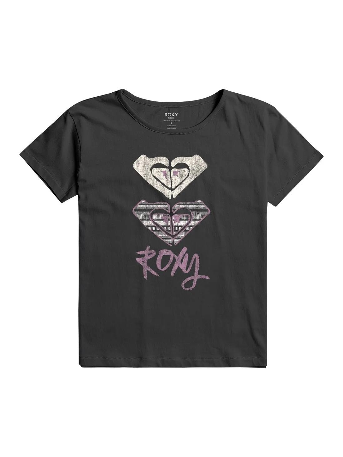 Roxy Girls Day & Night A Short Sleeve Tee Phantom