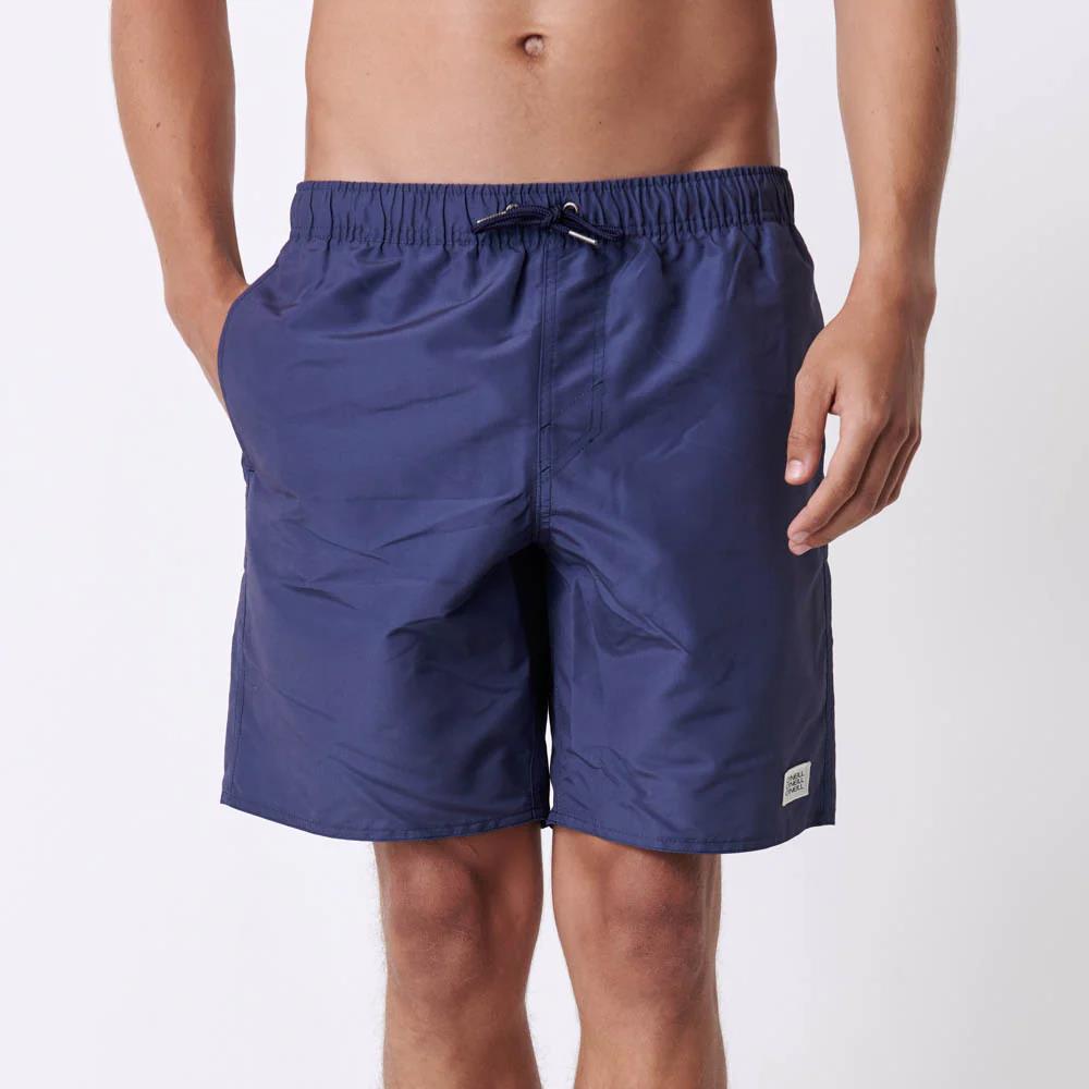Oniell Mens Solid Volley Shorts Navy