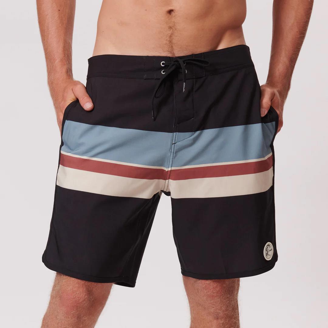 Oneill Mens Tide Rider 18″ Boardshorts Black