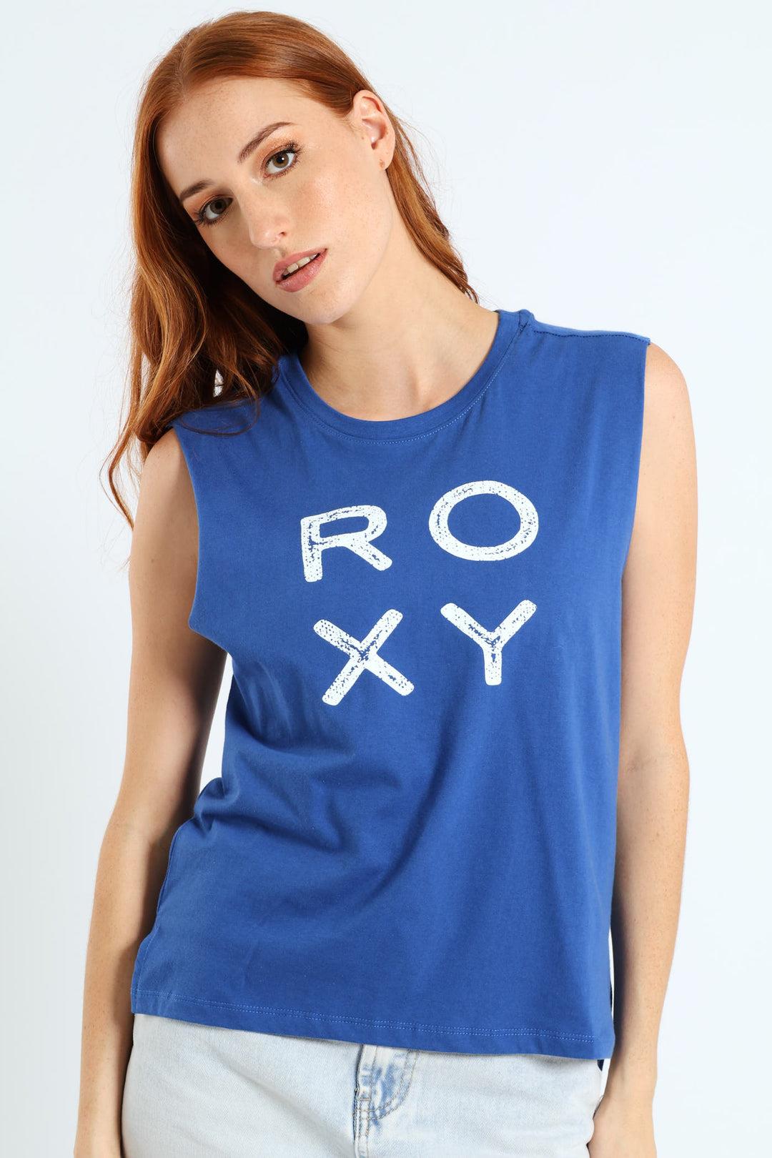 Roxy Womens Tropic Daze Vest Manaco Blue