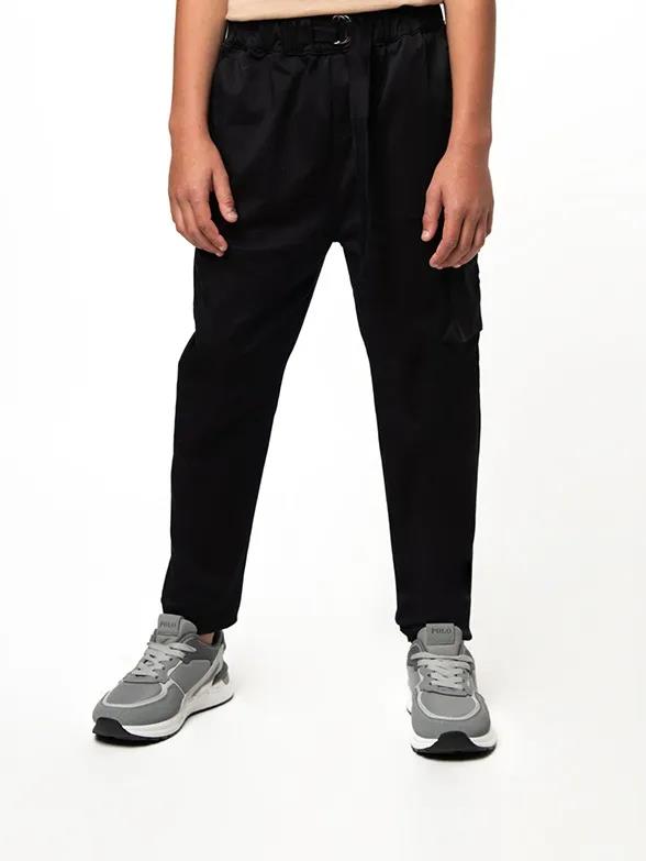 Polo Boys Usher Cargo Pants Black