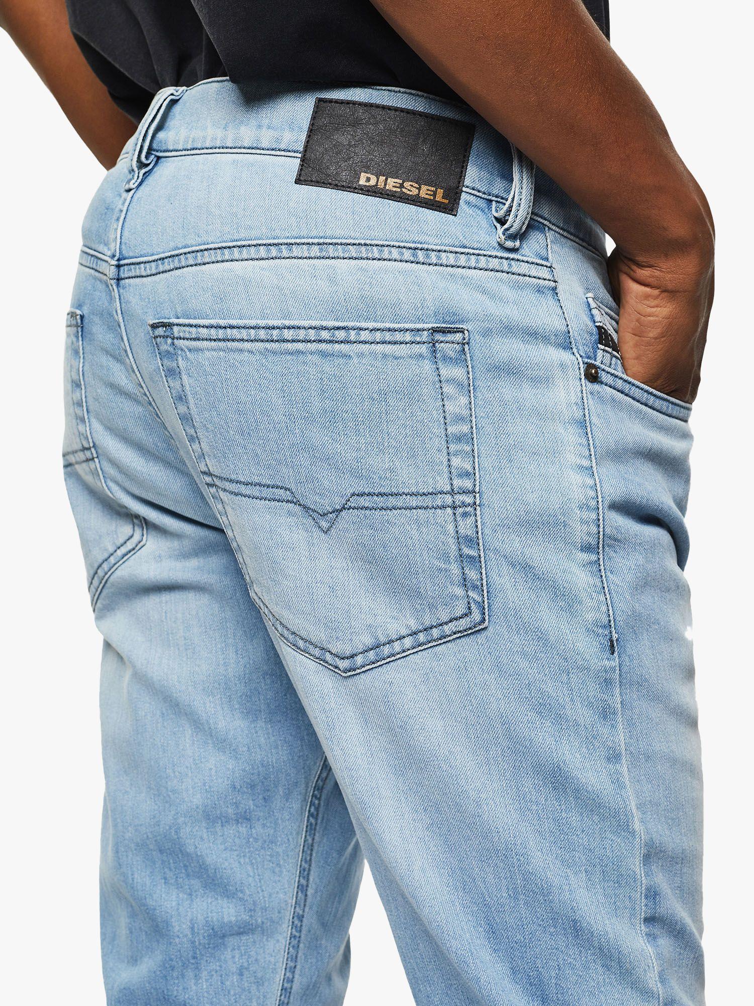 Diesel Mens D.Luster Slim Stretch Jean Blue