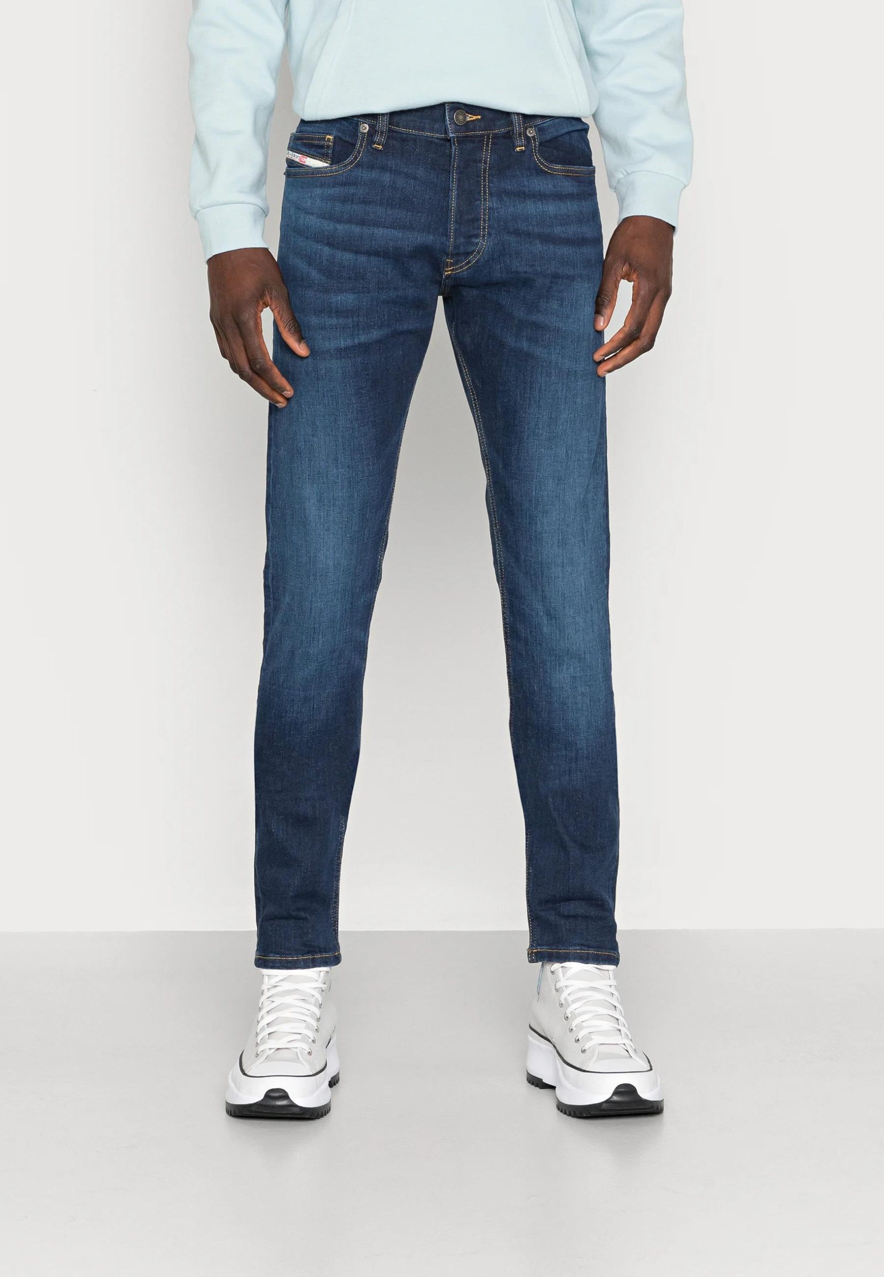 Diesel Mens D.Luster Slim Stretch Jean Blue