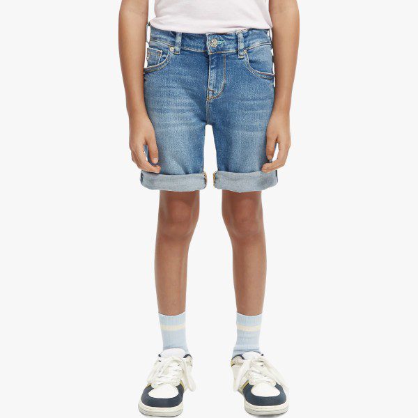 Soviet Boys Admiral Denim Shorts Dark Indigo