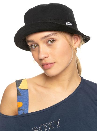 Roxy Womens Almond Milk Bucket Hat Anthracite