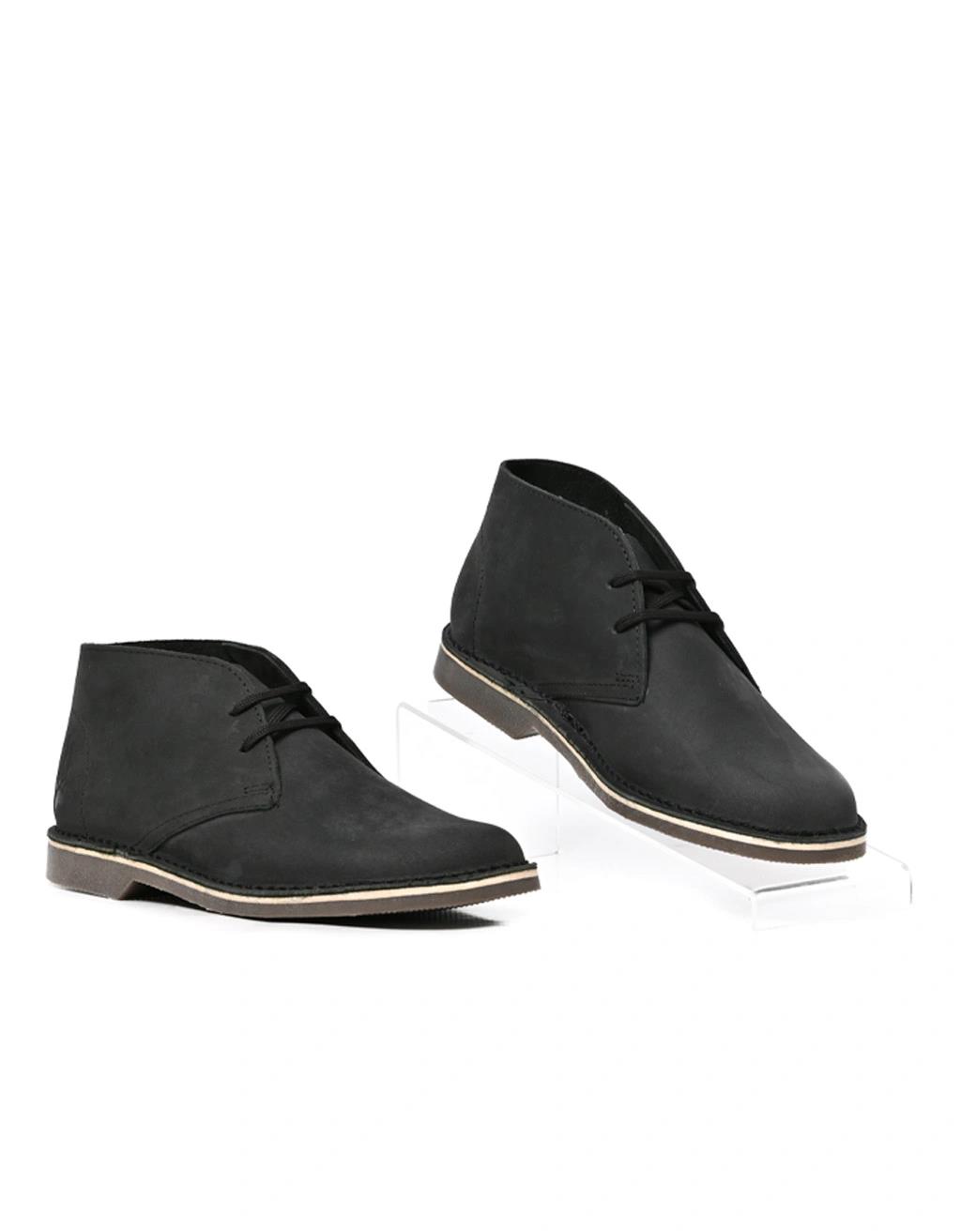 Timbego Mens Grizzly Lace Up Vellie Black