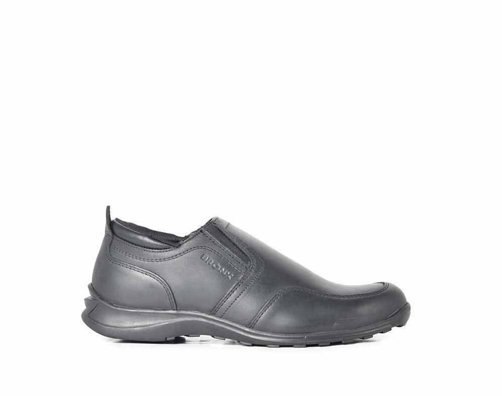 Bronx Mens Strike Sandiego Slip On Shoe Black
