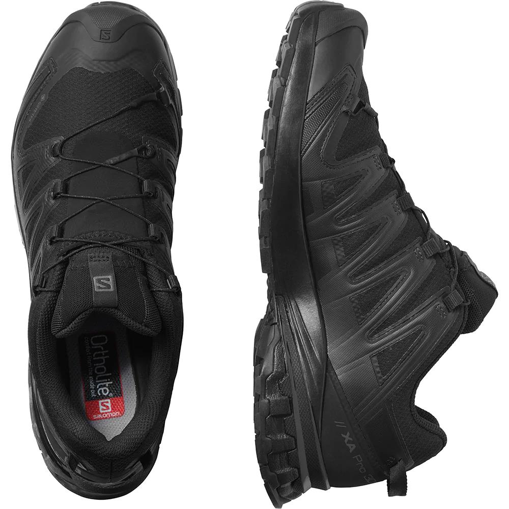 Salomon Mens Xa Pro 3D V8 Black Black Magnet