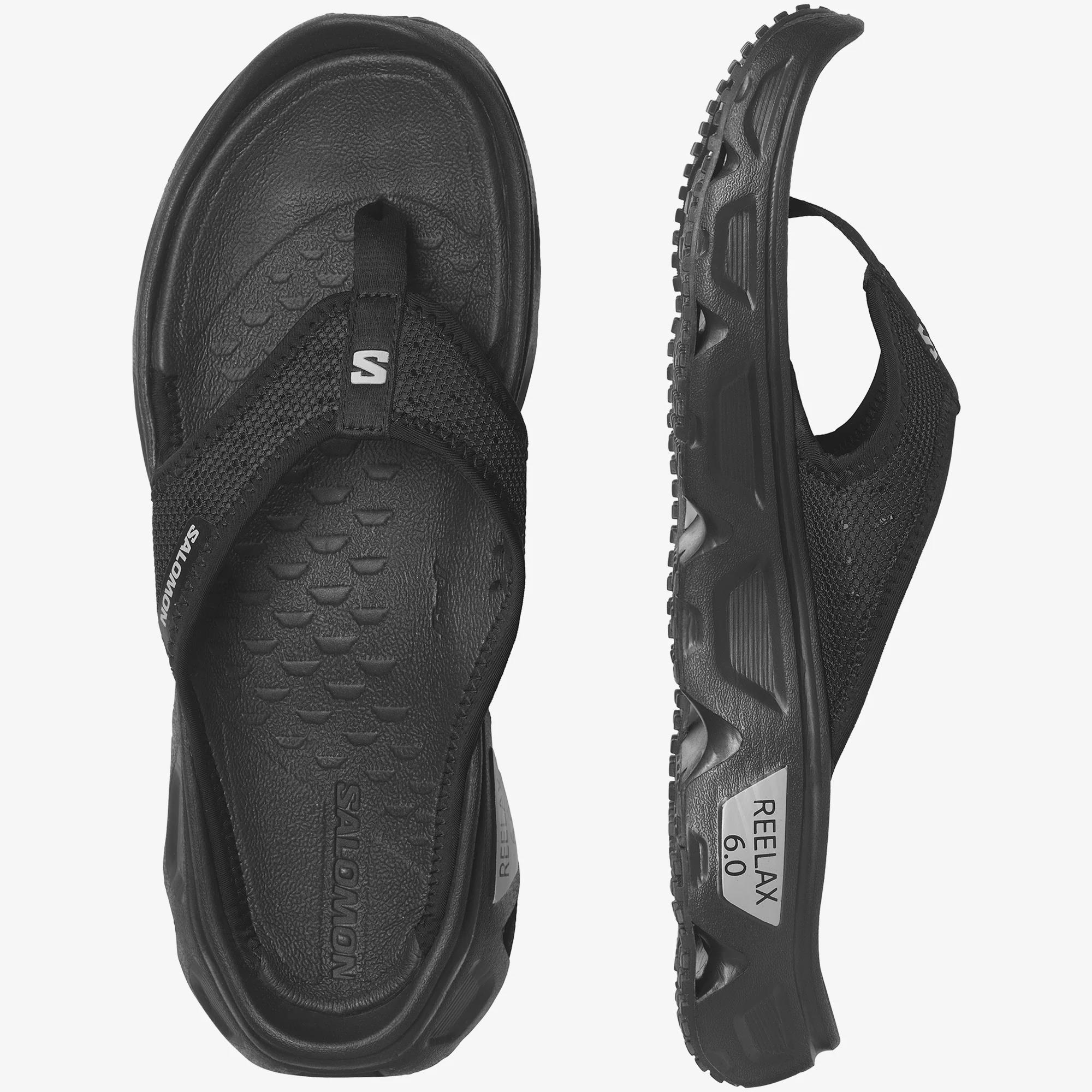 Salomon Mens Reelax Break 6.0 Black Black Alloy