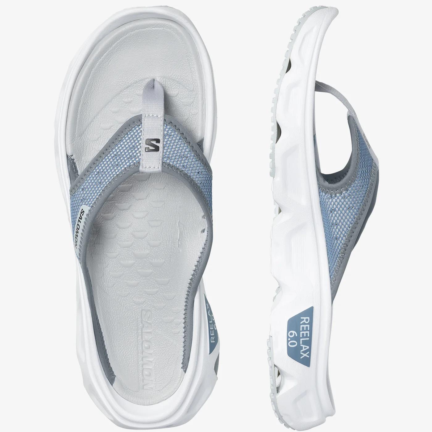 Salomon Mens Reelax Break 6.0 Blue Ashes White Pearl Blue