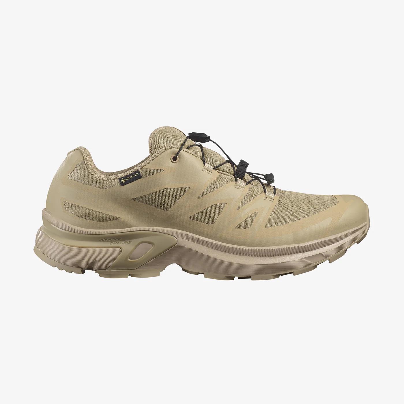Salomon Mens Xt Evr Gtx Gore Tex Sneaker Safari White Pepper Black