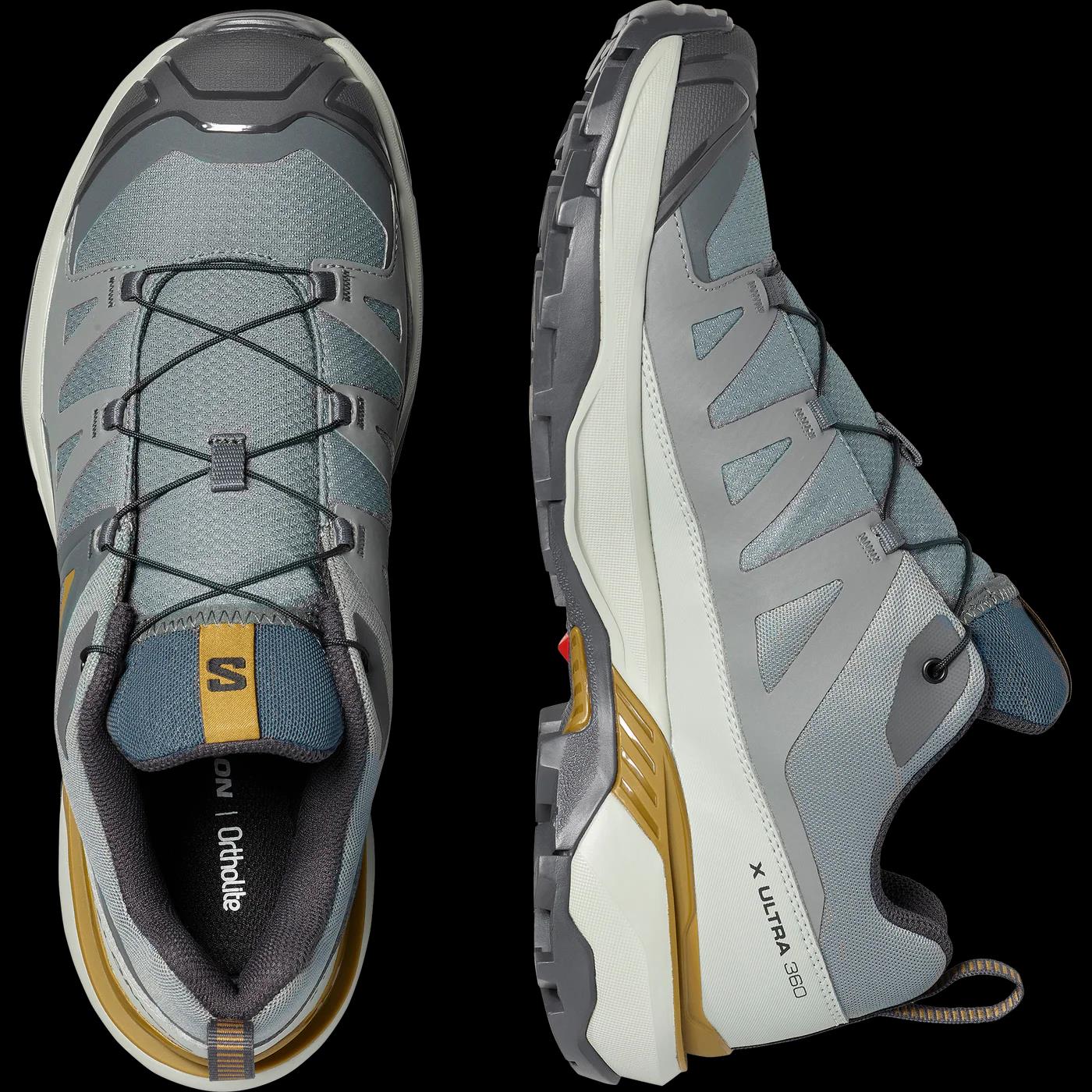Salomon Mens X Ultra 360 Hking Shoe Sedona Sage Wrought Iron Plantation