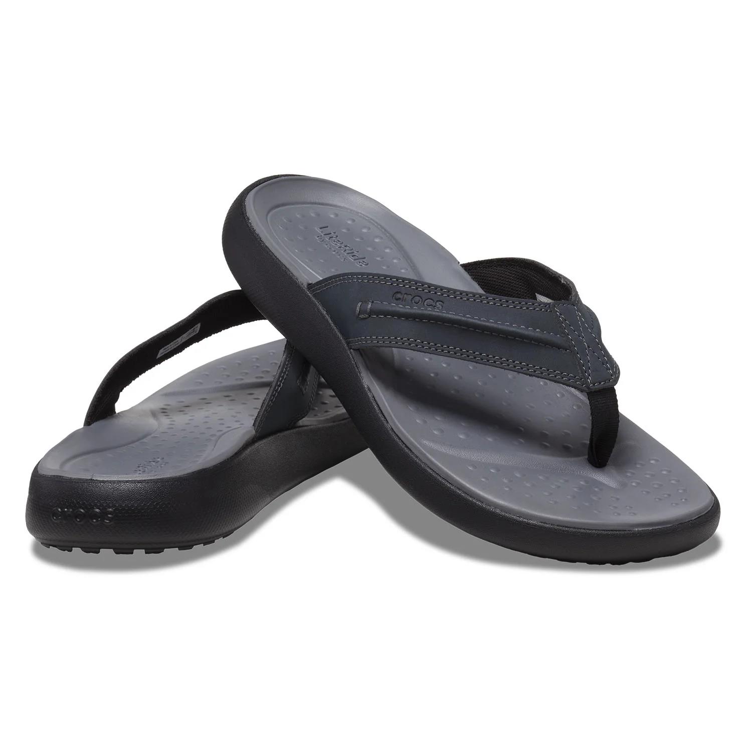 Crocs Mens Yukon Vista Ii Lr Flip Black